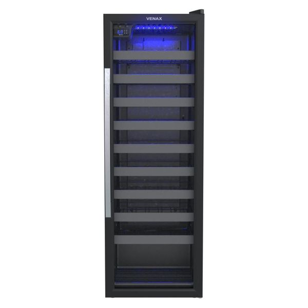 Adega de Vinhos Venax 50 Garrafas Piubella Preto 220v