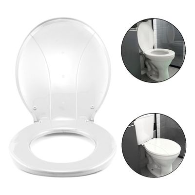 Assento Para Vaso Sanitário Universal Oval Diversas Cores Cor Branco