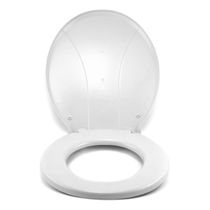 Assento Para Vaso Sanitário Universal Oval Diversas Cores Cor Branco