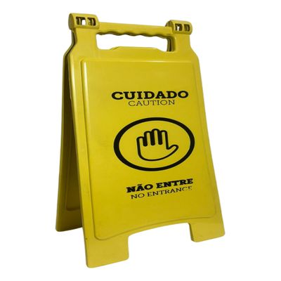 Placa De Sinalização Limpeza Não Entre Star Clean