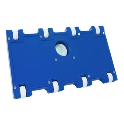 Rodo Aspirador Para Limpeza De Piscina 8 Rodas Brustec