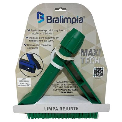 Escova Limpa Rejunte Maxi Tech Bralimpia