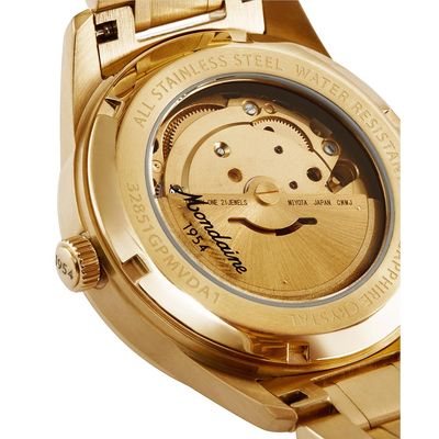 Relogio Mondaine Masculino Ref: 32851gpmvda1 Automático Dourado