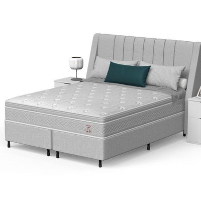 Conjunto Box Queen Mola Ensacada Prodormir Loft