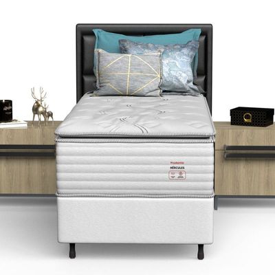 Colchão Solteiro Mola Prodormir Hercules New Branco