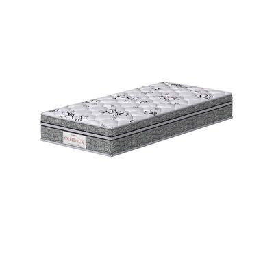 Colchão Solteiro Mola Ensacada Prodormir Outback New Cinza