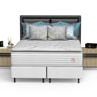 Colchão King Mola Prodormir Hercules New Branco