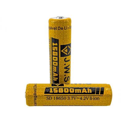 Mega Bateria Recarregável 18650 3,7V 4,2V Para Lanterna Tática De Led Alta Qualidade