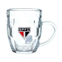 Caneca De Vidro Com Abridor São Paulo 310ml