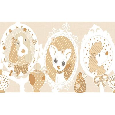 Faixa de Parede Favola 3280 Italy - Tam 5m x 26cm (C x A)