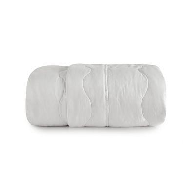 Edredom Verano Queen Toque Acetinado Altenburg Branco UN / Branco