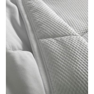 Edredom Verano Casal Toque Acetinado Altenburg Branco UN / Branco