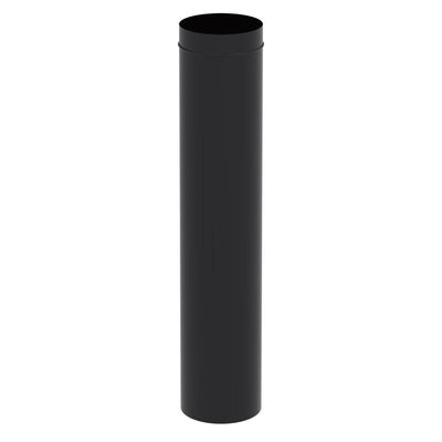 Cano Esmaltado para Chamine Venax Preto 1M 200mm
