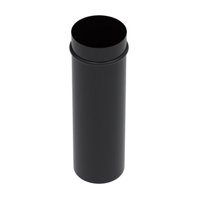Cano Esmaltado para Chamine Venax Preto 50cm 150mm