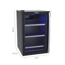 Cervejeira Venax EXPVBL102 Preto Porta Invertida
