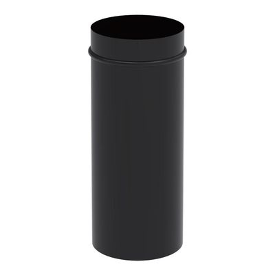Cano Esmaltado para Chamine Venax Preto 50cm 200mm