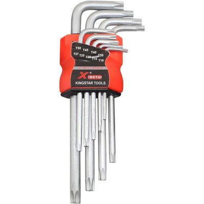 Combo Jogo De 18 Chaves Allen Torx 1,5 A 10mm