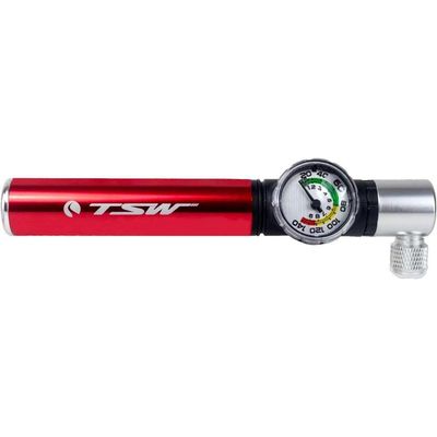 Mini Bomba De Ar Tsw Com Manômetro Mini Bomba De Ar Tsw Com Manômetro Vermelha