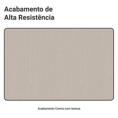 Armário Aéreo 60 Cm Nicho Para Microondas/forno Elétrico Nice Madesa Crema