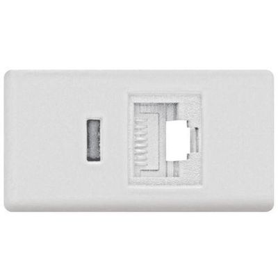 Tomada Fone Padrão Americano Tramontina - Módulo 12706