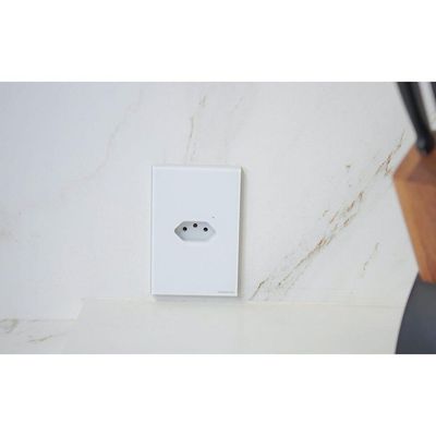 Tomada Onne Smart 2p+t Tramontina 10 A 250 V Branca Tramontina