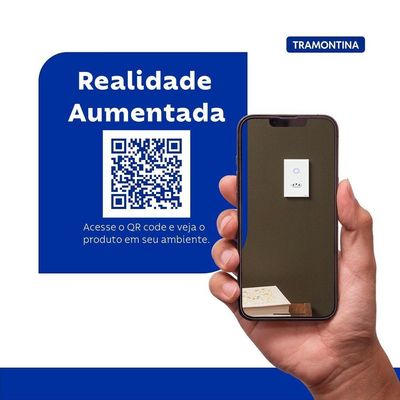 Interruptor Onne Smart Tramontina Branco Com 1 Canal E 1 Tomada 2p+t 10 A 250 V Tramontina