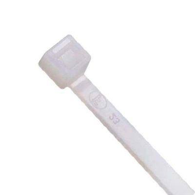 Abraçadeira Cinta 7,6 X 387mm Branca - Kit Com 50 Unidades
