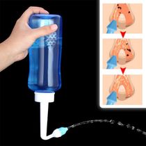Lavador Higienizador Ducha Nasal Lavagem Sinusite 300ml Azul