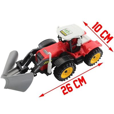 Kit 3 Tratores Escavadeira Caçamba Madeireira Lenhador