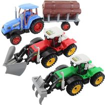 Kit 3 Tratores Escavadeira Caçamba Madeireira Lenhador