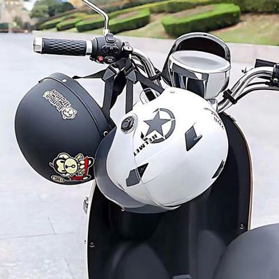Tranca Para Capacete Moto Fixa No Guidão