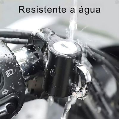 Tranca Para Capacete Moto Fixa No Guidão