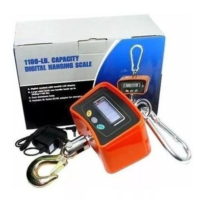 Balança Digital Insdutrial Gancho 1000kg Suspensa Com Bateria Interna