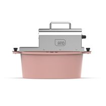 Misturador De Doces E Brigadeiro Mixer 7l Bivolt Rosa Mousse - Anodilar 3243 Bivolt