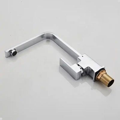 Torneira Gourmet Slim Quadrada Misturador Monocomando Cromada
