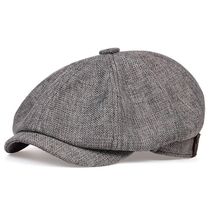 Cap Boina Espinha De Peixe Shelby Inglesa Serie Peaky Blinders Netflix Cor:cinza