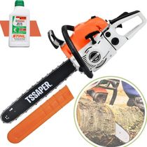 Motosserra Gasolina Sabre 20 Profissional Tsaper Mg-52cc + Oleo Stihl 2t