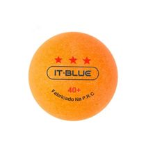 17110551327558 Kit 40 Bolinhas De Ping Pong Tênis De Mesa Profissional 40mm