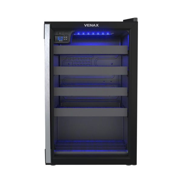 Adega de Vinhos Venax 24 Garrafas Piubella Preto 220v