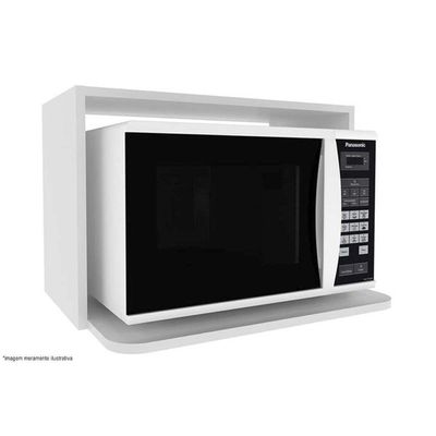 Nicho de Cozinha Modulado CZ-3319 Suporte p/ Microondas Branco - Tecno Mobili