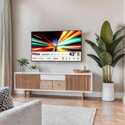 Smart Tv Led 43" P43EAA Borda Infinita Philco Preta