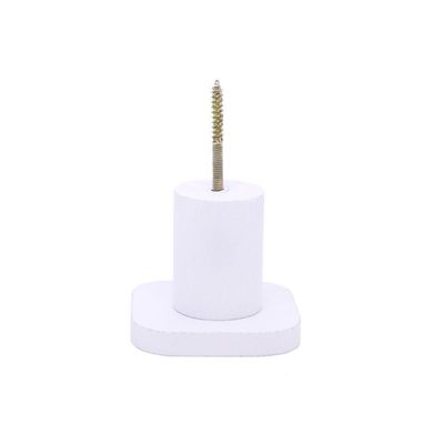 Suporte De Madeira Lar Doce Lar Branco 6x6x5 Cm