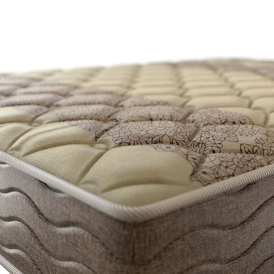 Colchão King Size Probel Guarda Costas Próintense DF Espuma D33 22x193x203cm - Bege/Marrom