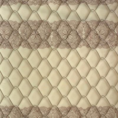 Colchão King Size Probel Guarda Costas Próintense DF Espuma D33 22x193x203cm - Bege/Marrom