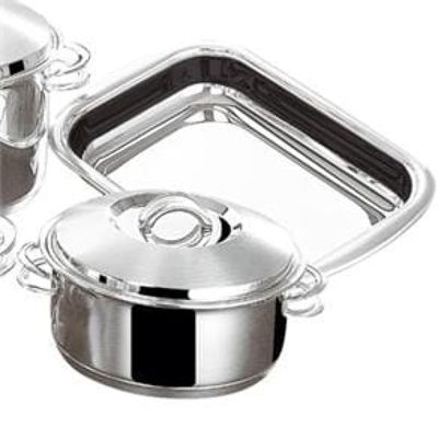 Conjunto de Panelas Tramontina Solar Inox - 6 Peças