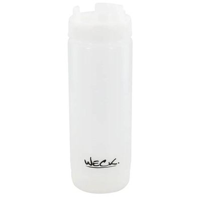 Bisnaga Invertida Profissional De 590ml Weck Plástico Restau