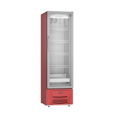 Expositora de Bebidas Venax 209L vvcd200 Vermelho 110v