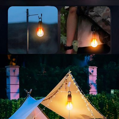 Luminária Led Para Acampamento Recarregável Portátil