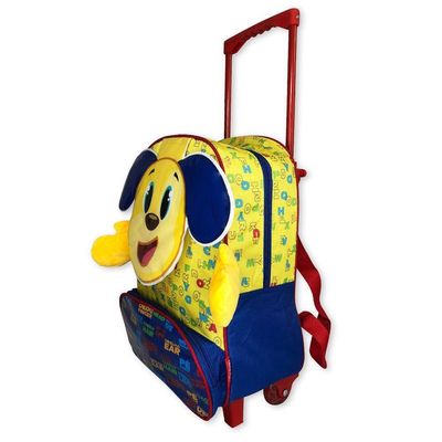 Mochila Infantil Escolar Borboleta Ou Cachorro Rodinha Tema:cachorro