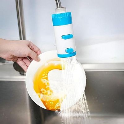 Extensor Torneira Mangueira Retrátil Dispenser Detergente Azul